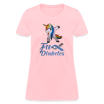 Ladies Fu** Diabetes Humor Premium Women's T-Shirt - pink