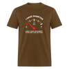 I have Diabetes I Don't Have Energy To Pretend Today Classic T-Shirt - brown