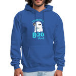 Diabetes Is Boo Sheet Humor Softstyle Unisex Hoodie - royal blue