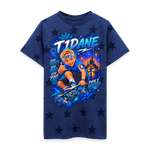 T1Dane All-Star Warrior Kids T-Shirt - royal star