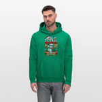 Type 1 Diabetes Ugly Christmas Men's Hoodie - kelly green
