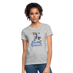 Ladies Fu** Diabetes Humor Premium Women's T-Shirt - heather gray