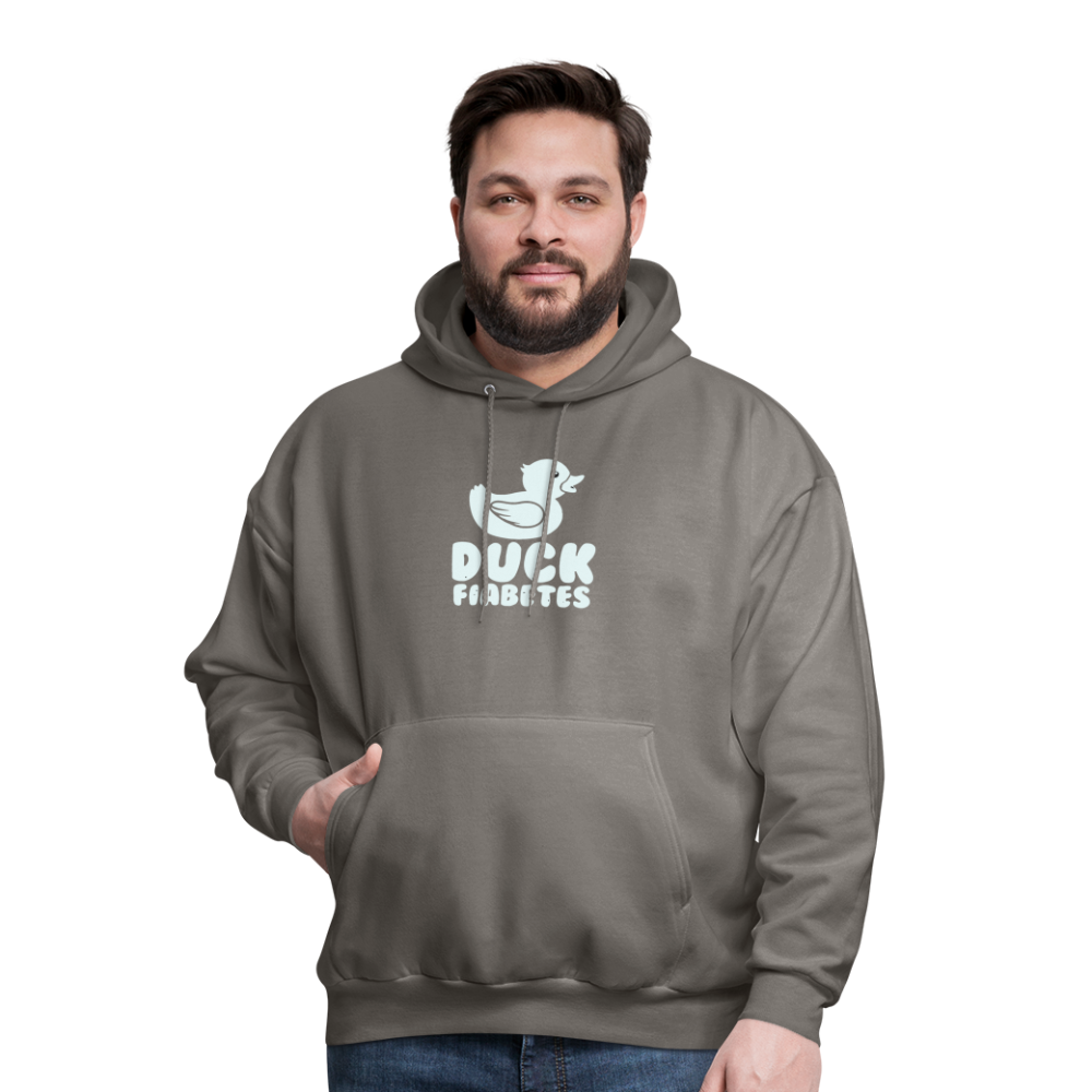 Duck Fiabetes Diabetic Humor Unisex Premium Comfort Hoodie - asphalt gray