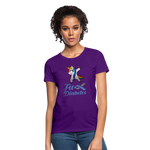 Ladies Fu** Diabetes Humor Premium Women's T-Shirt - purple