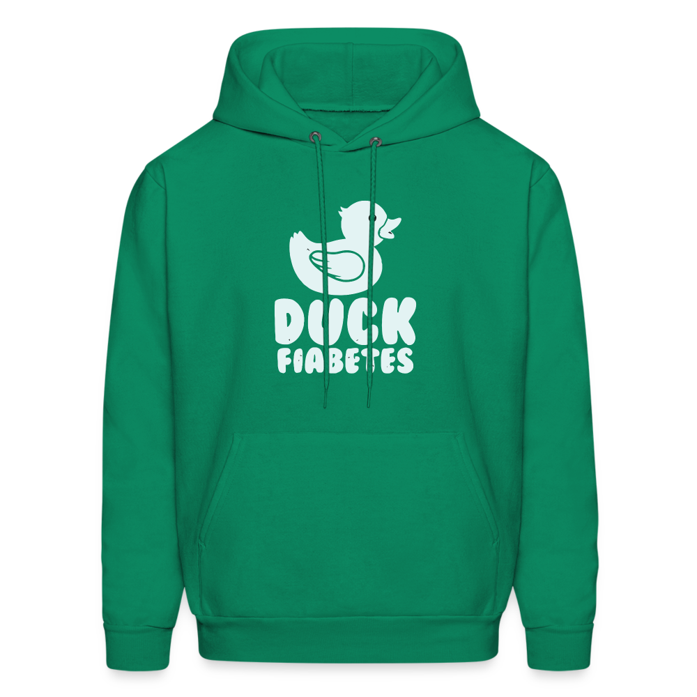 Duck Fiabetes Diabetic Humor Unisex Premium Comfort Hoodie - kelly green