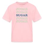 Hey Sugar Sugar Type 1 diabetes humor kids T-shirt in pink