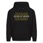 Sugar Wars "The Dexcom Awakens" Comfort Hoodie : Adult Unisex - black