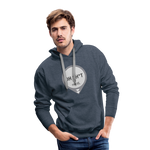 Dexcom Oh Sh*t Lows Premium Unisex Hoodie - heather denim