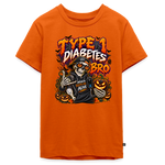 T1D BRO! Halloween Kids' & Youth Premium T-Shirt - orange 
