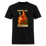 Droppin' Like The Bomb Diabetic Humor Unisex Comfort T-Shirt - black