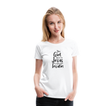 This Girl Runs On Jesus & Insulin Women’s Comfort T-Shirt - white