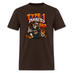 Type 1 Diabetes Bro Halloween Unisex Premium T-Shirt - brown