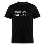 Insulin No-Makie Diabetic #Warrior Pride Funny T-Shirt - black