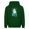 Diabetes Is Boo Sheet Humor Softstyle Unisex Hoodie - forest green