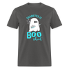 Diabetes Is Boo Sheet Funny Diabetic Halloween Humor Unisex T-Shirt - charcoal