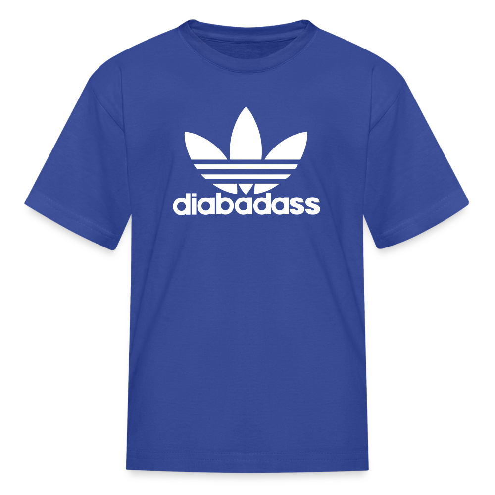 Diabadass Kids' Unisex Comfort T-Shirt - royal blue