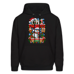Type 1 Diabetes Ugly Christmas Men's Hoodie - black