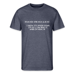 Funny Type 1 Humor Parody Shirt Unisex 50/50 Adult T-Shirt - navy heather