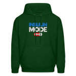 Insulin Mode On Gamers Adult Parody Premium Unisex Hoodie - forest green