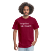 Insulin No-Makie Diabetic #Warrior Pride Funny T-Shirt - burgundy