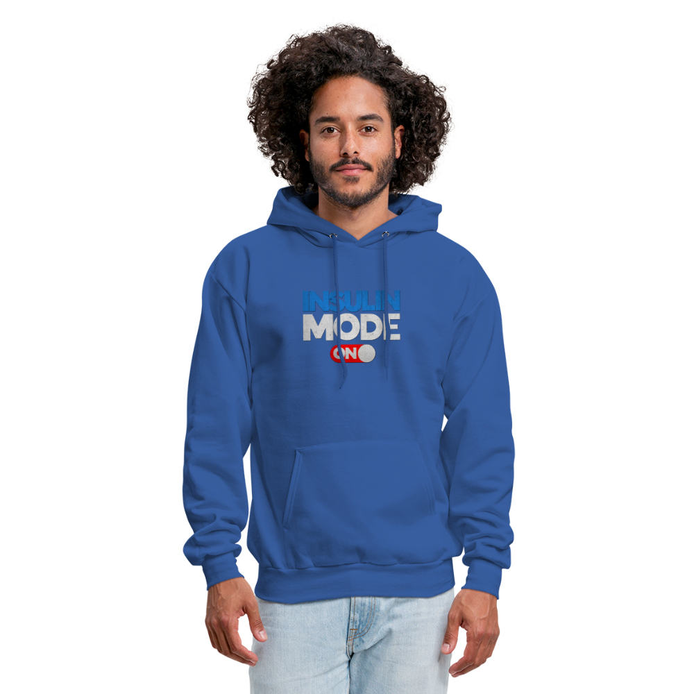 Insulin Mode On Gamers Adult Parody Premium Unisex Hoodie - royal blue