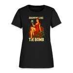 Droppin' Like The Bomb Pin-up Women's T-Shirt - black