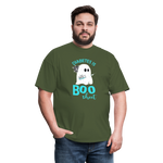 Diabetes Is Boo Sheet Funny Diabetic Halloween Humor Unisex T-Shirt - military green
