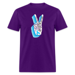 Faith Love Hope joy Peace cure Diabetes Awareness T-Shirt Unisex T-Shirt - purple
