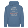 Need Money For Insulin Hoodie Parody Unisex Sweatshirt Hoody - denim blue