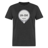 UH-OH! Dexcom Lows Alert Humor Adult Unisex T-Shirt - heather black