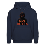 Duck Fiabetes Adult Unisex Comfort Hoodie - navy