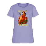 Droppin' Like The Bomb Pin-up Women's T-Shirt - lavender