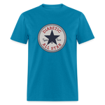 Type 2 All-Star Diabetic Adult Unisex Ringspun Cotton T-Shirt - turquoise