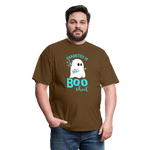 Diabetes Is Boo Sheet Funny Diabetic Halloween Humor Unisex T-Shirt - brown