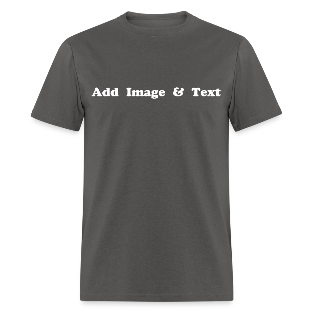 Create Your Own Apparel Text Design Gift Design Studio - charcoal