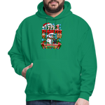 Type 1 Diabetes Ugly Christmas Men's Hoodie - kelly green