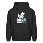Duck Fiabetes Diabetic Humor Unisex Premium Comfort Hoodie - charcoal grey