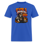Type 1 Diabetes Bro Halloween Unisex Premium T-Shirt - royal blue