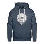 Dexcom Oh Sh*t Lows Premium Unisex Hoodie - heather denim