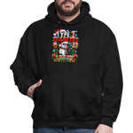 Type 1 Diabetes Ugly Christmas Men's Hoodie - black