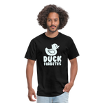 Duck Fiabetes Funny Diabetic Humor Unisex Softyle T-Shirt - black