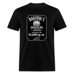 Banting's Distilled Insulin Since 1921 JD Parody Adult Unisex Classic T-Shirt - black