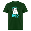 Diabetes Is Boo Sheet Funny Diabetic Halloween Humor Unisex T-Shirt - forest green