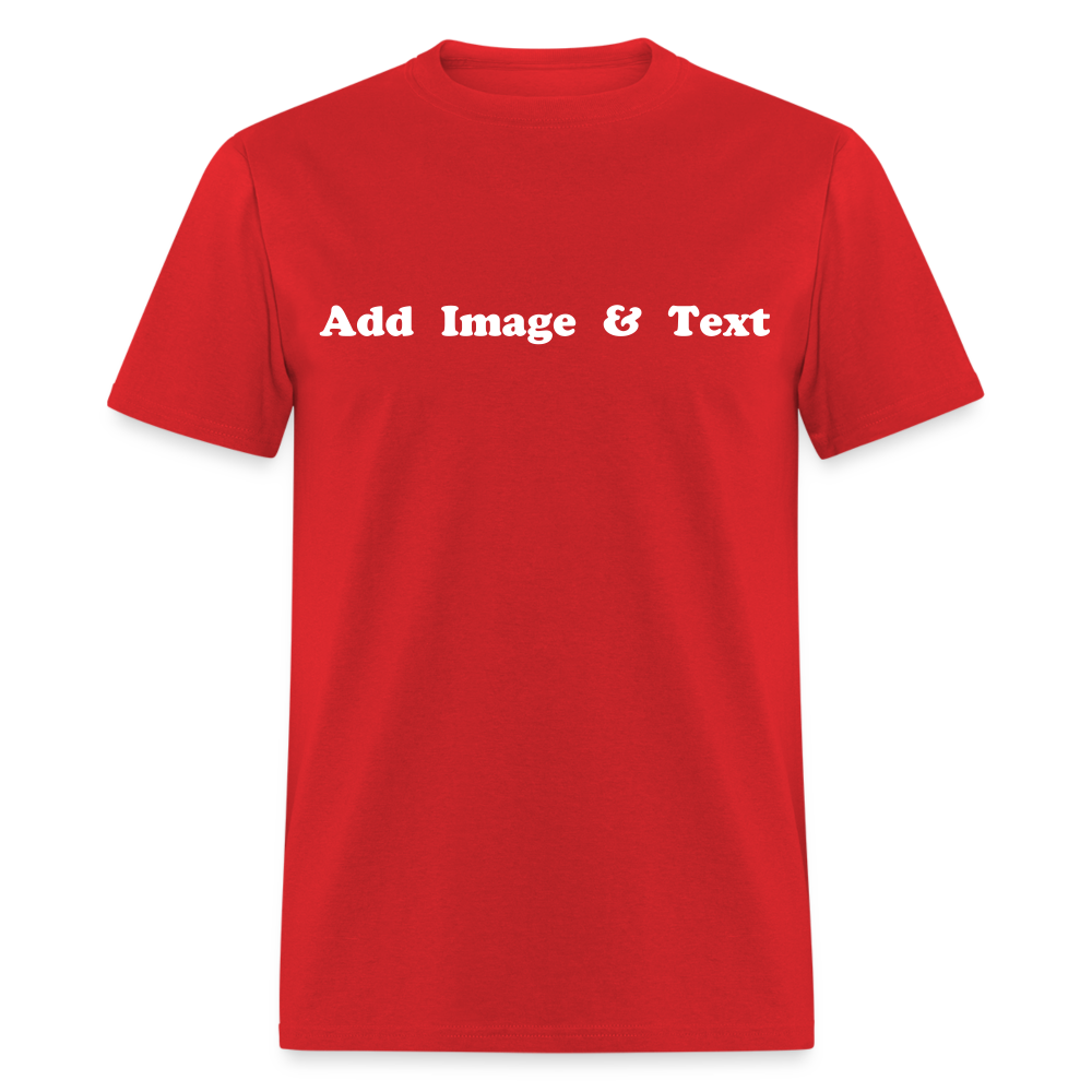 Create Your Own Apparel Text Design Gift Design Studio - red