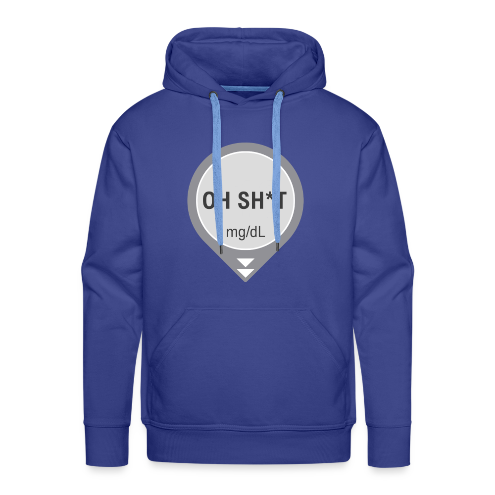 Dexcom Oh Sh*t Lows Premium Unisex Hoodie - royal blue