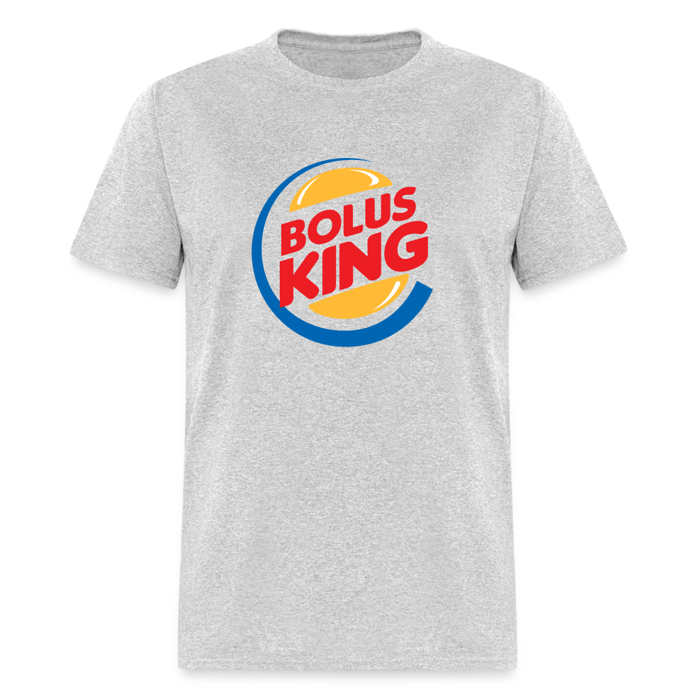 Bolus King "BK Parody" Morale Humor Adult Unisex Classic T-Shirt - heather gray