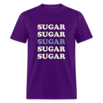 Hey Sugar Sugar Diabetes Awareness Adult Unisex T-Shirt - purple