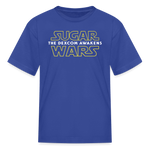 Sugar Wars "The Dexcom Awakens" (2021) Kids & Youth T-Shirt - royal blue