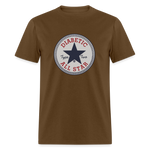 Type 2 All-Star Diabetic Adult Unisex Ringspun Cotton T-Shirt - brown