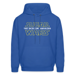 Sugar Wars "The Dexcom Awakens" Comfort Hoodie : Adult Unisex - royal blue